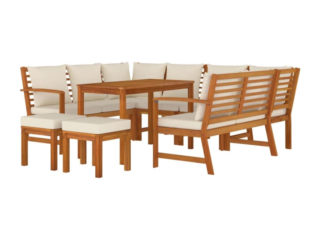 Ensemble de salle à bois marron 114,5x60,5x81 cm 02 0014186 CGIW10116