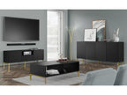 Meuble Tv Meubiana RTV150 2D1D 150x42x56 Noir