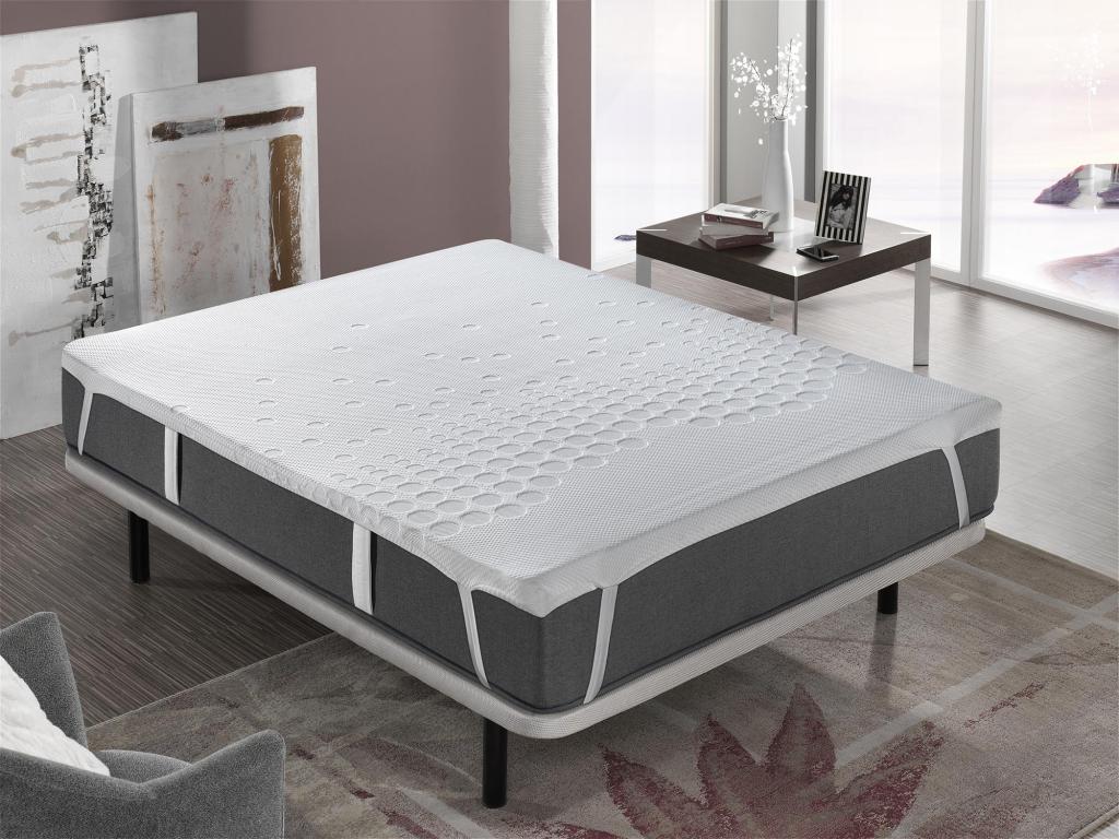 Sur matelas 150x190x5 CM PREMIUM 5 CM Mousse à mémoire de forme- Déhoussable
