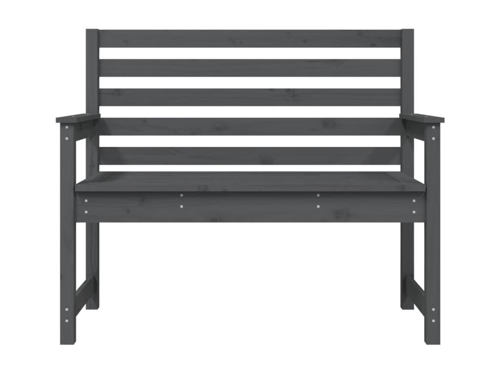 Banc de jardin meuble bois marron 109x48x91.5 cm 02 0011726