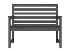 Banc de jardin meuble bois marron 109x48x91.5 cm 02 0011726