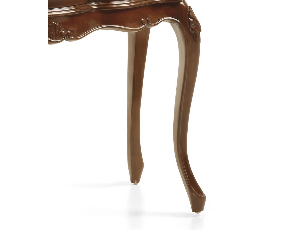 Console en bois d'acajou marron 6 tiroirs Laviecasa 108cm VCCR33830
