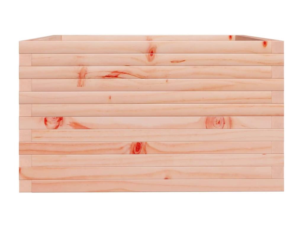Jardinière 80x80x49,5 cm bois massif de Meubiana