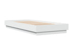 Cadre de lit sans matelas avec Laviecasaères LED blanc 90x200 cm DBOY29718