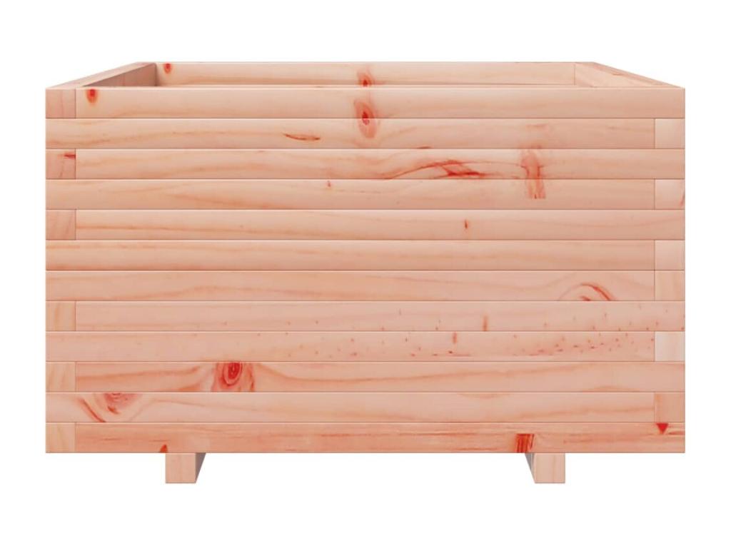 Jardinière 80x80x49,5 cm bois massif de Meubiana
