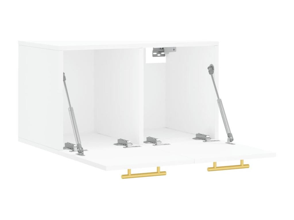 Armoire murale Blanc 60x36,5x35 cm Bois d'ingénierie