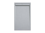 Receveur de douche Gris 7035 finition Ardoise Laviecasa SMART grille de couleur - 110x80 cm FVXP73524