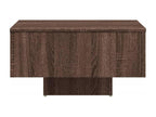Table basse Chêne marron 60x60x31,5 cm Bois d'ingénierie