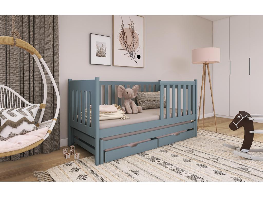 Lit enfant Laviecasa KSB012 90x180 cm Gris QLKA87256