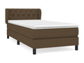 Sommier à Laviecasa de lit avec matelas Marron foncé 80x200 cm KTPK62231