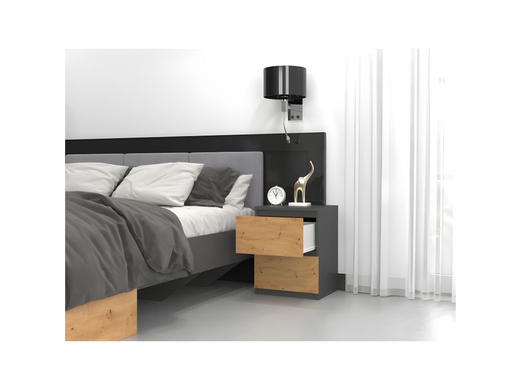 Homzora - Bibliothèque contemporaine 5 niches salon/bureau/chambre 30x40x182 - Meuble de rangement multifonctionnel livres dèco