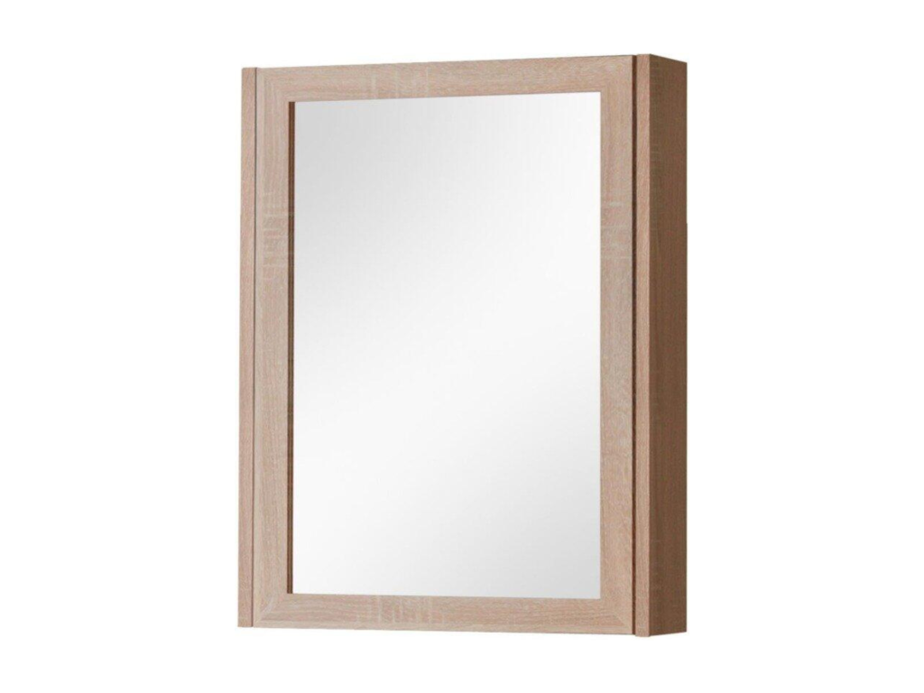 Armoires De Toilette Homzora MC50 1D 50x14x66 Clair naturel