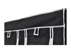 Garde-robe souple Noir 110x45x175 cm JCGK30867