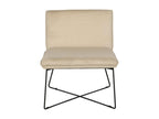 Laviecasa lit de repos lit de repos velours beige. UYLY01944