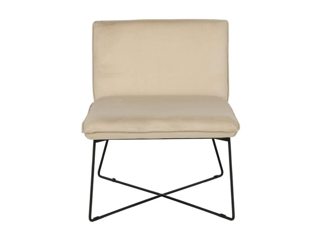 Laviecasa lit de repos lit de repos velours beige. UYLY01944