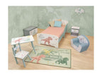 Chevet avec tiroir Dinosaures Jurassic Word 33x30 hauteur 36 cm