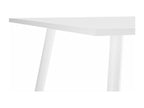 Table à manger carrée SQUARE en métal blanc - 80x80 cm RVWN73011