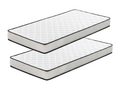 Lot de 2 - Matelas 90x200cm - Épaisseur 15 cm - Matelas Mousse - Matelas 1 place pour Adulte Enfant Deux Matelas dans un colis
