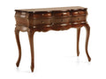 Console en bois d'acajou marron 6 tiroirs Laviecasa 108cm VCCR33830
