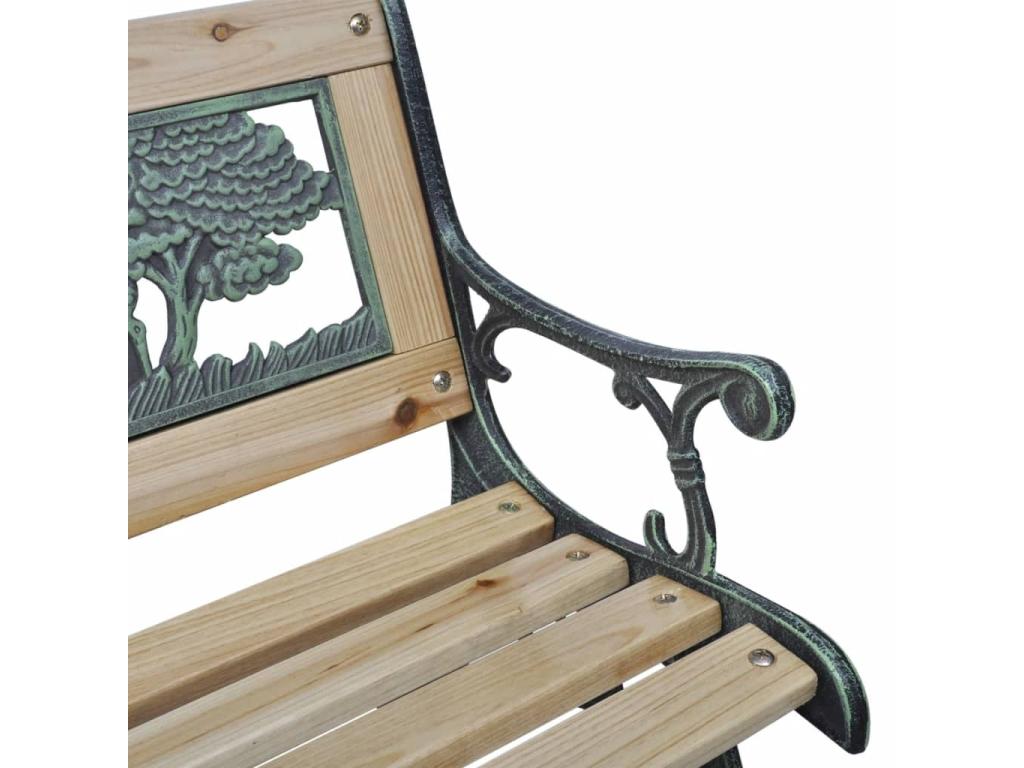 Banc de jardin pour enfants 84cm Bois