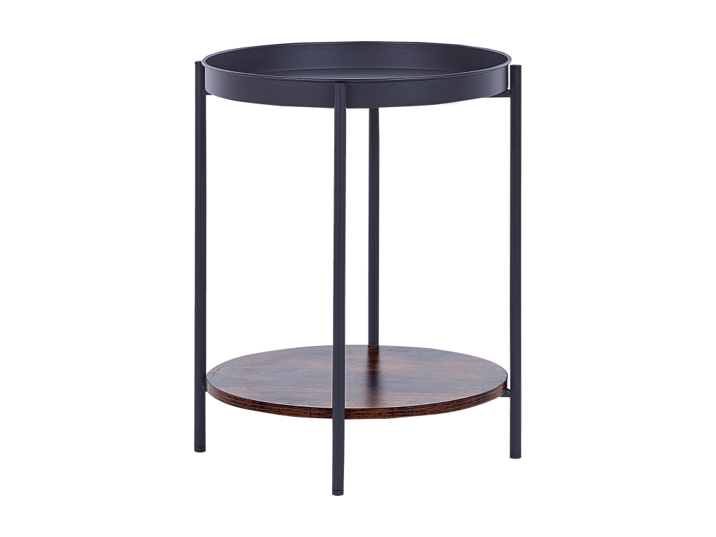 Table d'appoint Homzora Noir