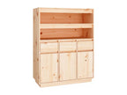 Buffet haut 89x40x116,5 cm Bois massif de pin