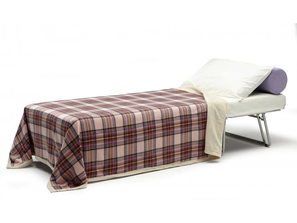 Lit pliant Laviecasa Pouf transformable en lit simple Pouf de salon en tissu Made in Italy 80x80h45 cm Gris FFJW35041