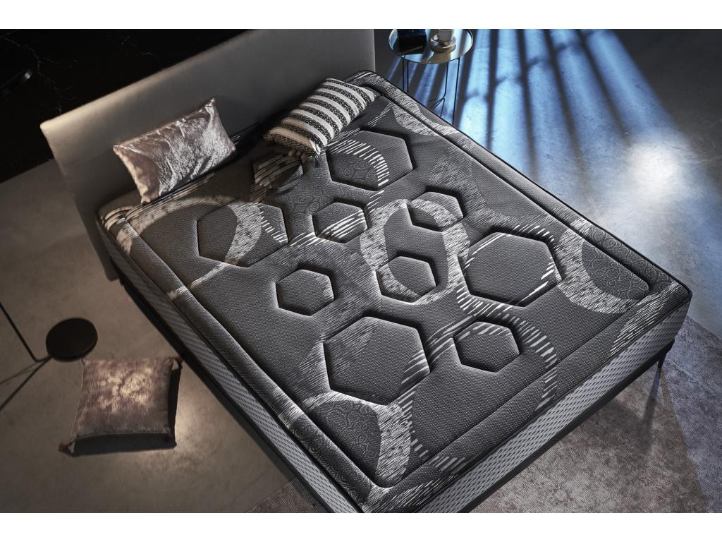 Matelas à ressorts ensachés 150x200 Graphène Nuit Laviecasa Hauteur 30 /-2. EZUC05725