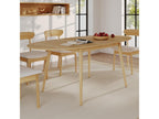 Table ovale 6/8 personnes extensible en bois clair 170/200 cm - Homzora
