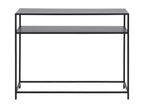 Console Newcastle avec 1 tablette de rangement noir.