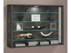 Meubiana vitrine murale vitrine suspendue vitrine vitrine murale en verre Meubiana L Anthracite