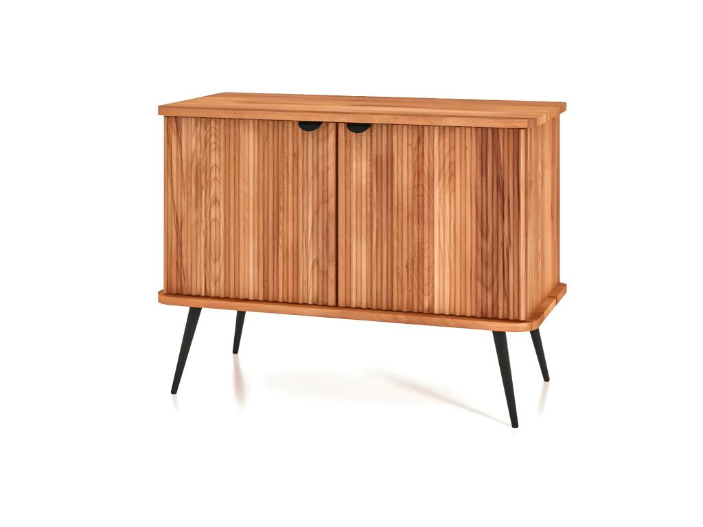 Laviecasa - Commode en bois massif de cœur de hêtre huilé naturel FDYR55716