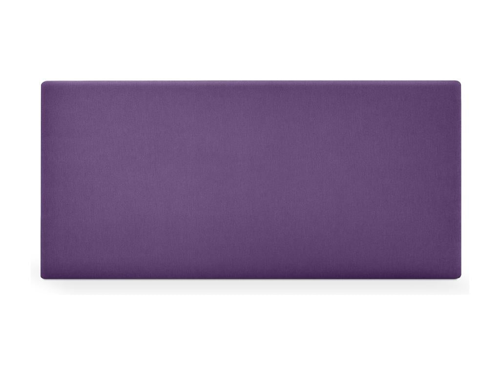 Meubiana Tête de lit en tissu Aqualine lisse 105x50cm Lits 105 - Meubiana