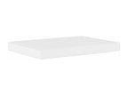 Lit avec matelas gris foncé 140x200 cm velours