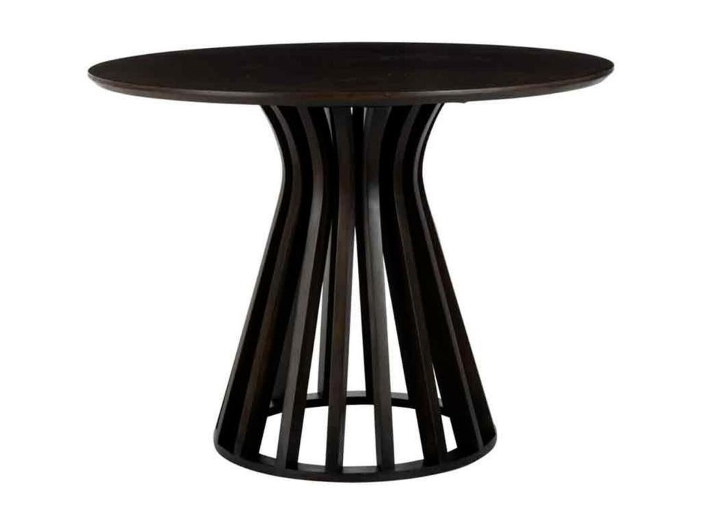 Table de Repas en Bois Laviecasa 110cm Marron HSEI86817