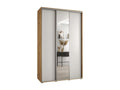 ARMOIRE Laviecasa 3 À PORTES COULISSANTES 235.2/160/45 3 portes Laviecasa/Blanc/Argent QZNT23534