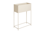 Cache-pot sur pied Meubiana Métal 70 cm Beige