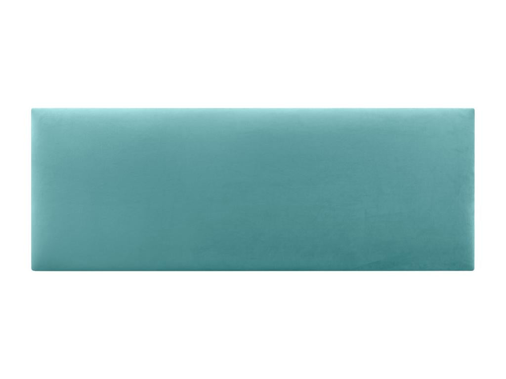 Meubiana Tête de Lit Velours Lisse 145x50 Lits 120/135/140 - Turquoise