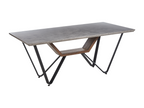 Table de repas BANDURA Gris 180 cm 90 cm