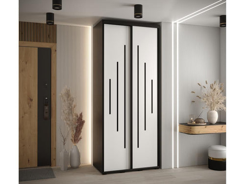 ARMOIRE Meubiana 12 À PORTES COULISSANTES 235.2/110/60 2 portes