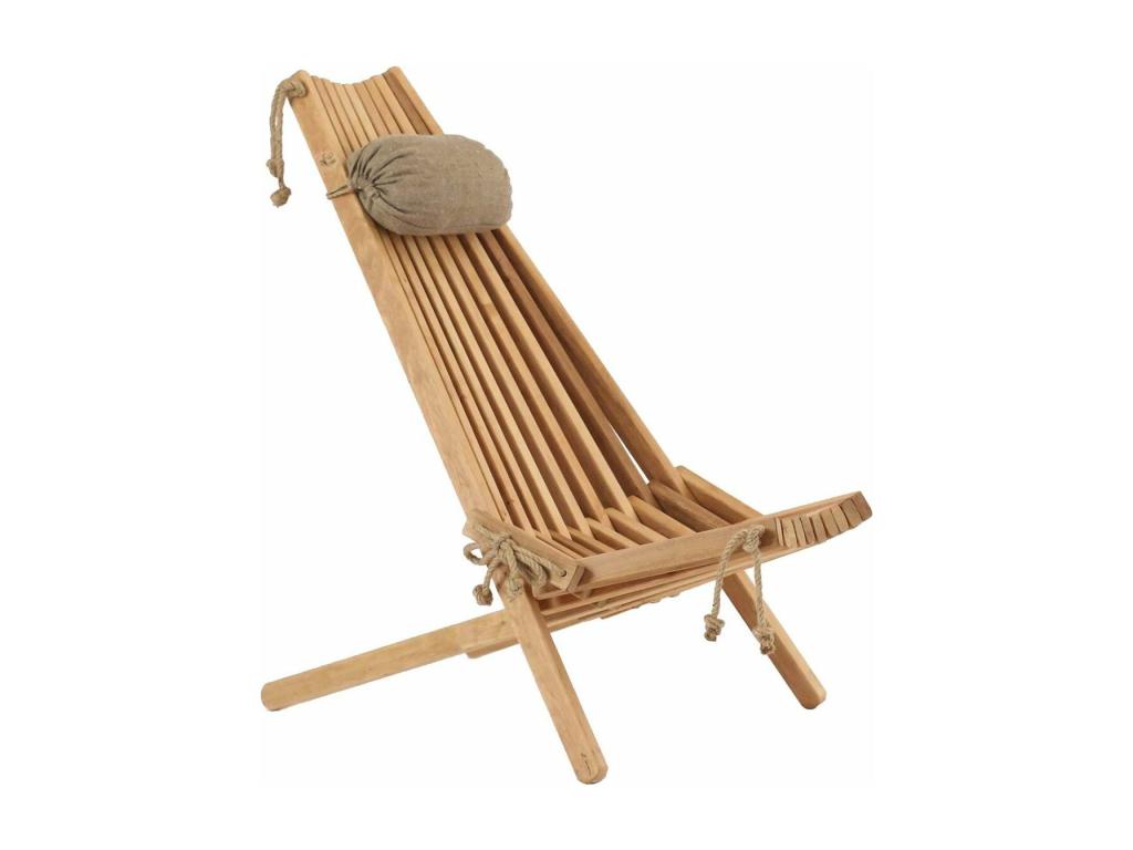 Chilienne en bois EcoChair coussin offert Aulne