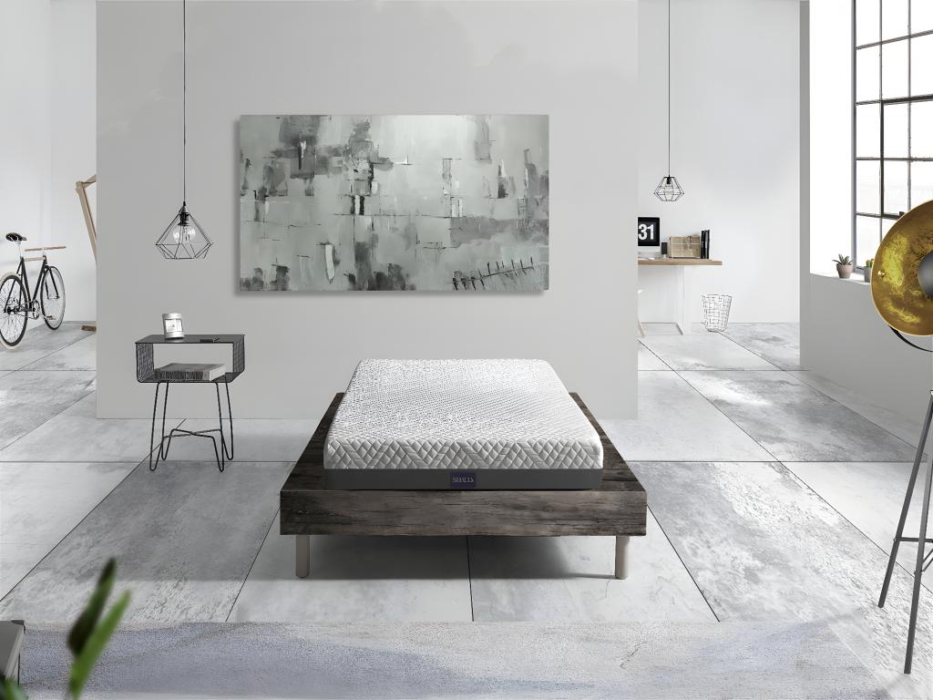 Matelas Juvenil 80x160 Laviecasa SPRING Epaisseur 20 CM Dehoussable Moussee à mémoire ressorts et ergonomique- Montessori BGJW27927