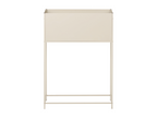 Cache-pot sur pied Meubiana Métal 70 cm Beige